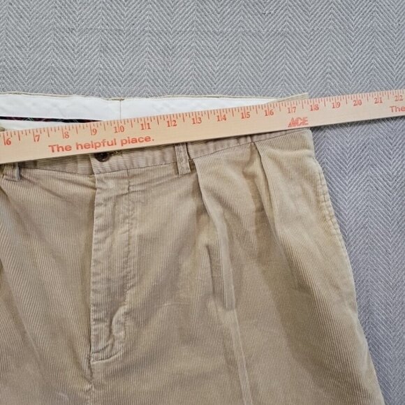 VTG 90s Polo Golf Ralph Lauren Mens 36x30 Corduroy Fairway Pants Pleated Cords - Picture 3 of 16